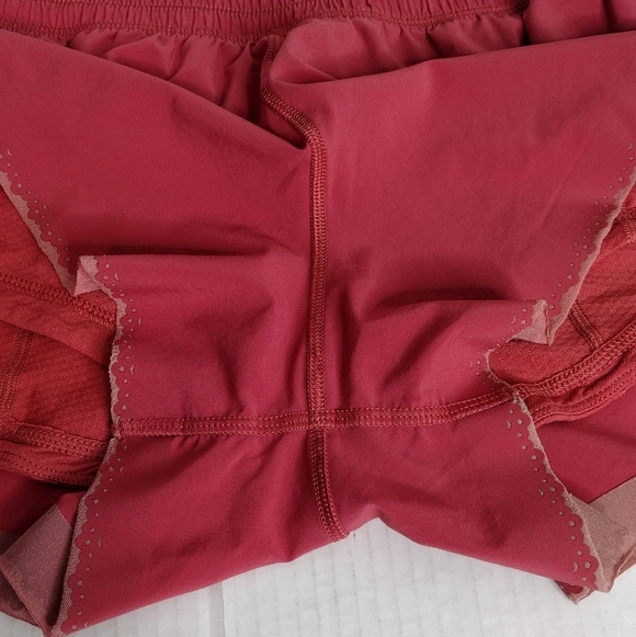 Lululemon Free Spirit Fireside Lined High Rise Active Running Athletic Shorts - Picture 11 of 15